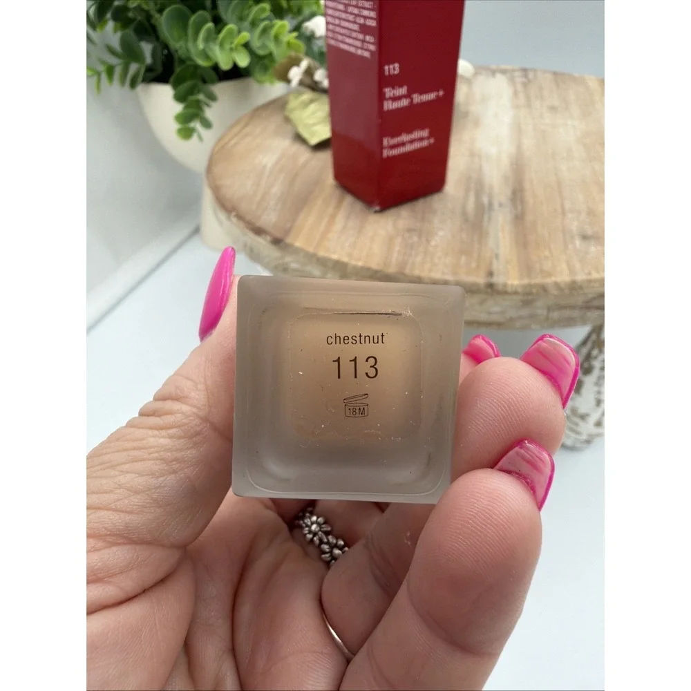 CLARINS PARIS EVERLASTING FOUNDATION+ - #113 CHESTNUT (1.1oz)  NIB